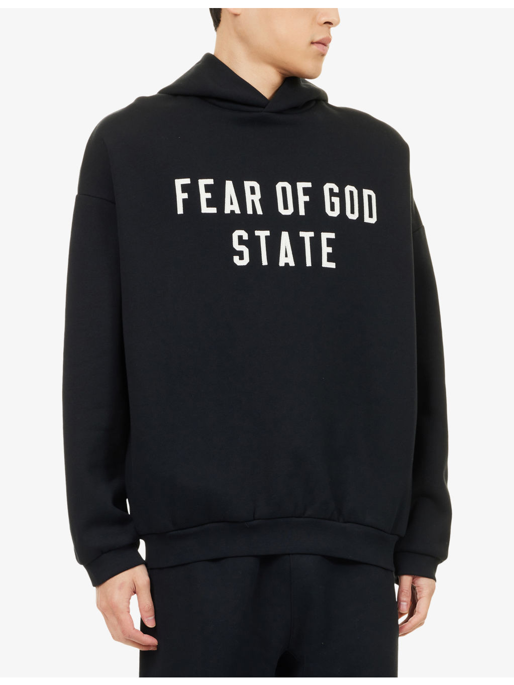 90s Oversized-Fit Cotton-Jersey Hoody - 3