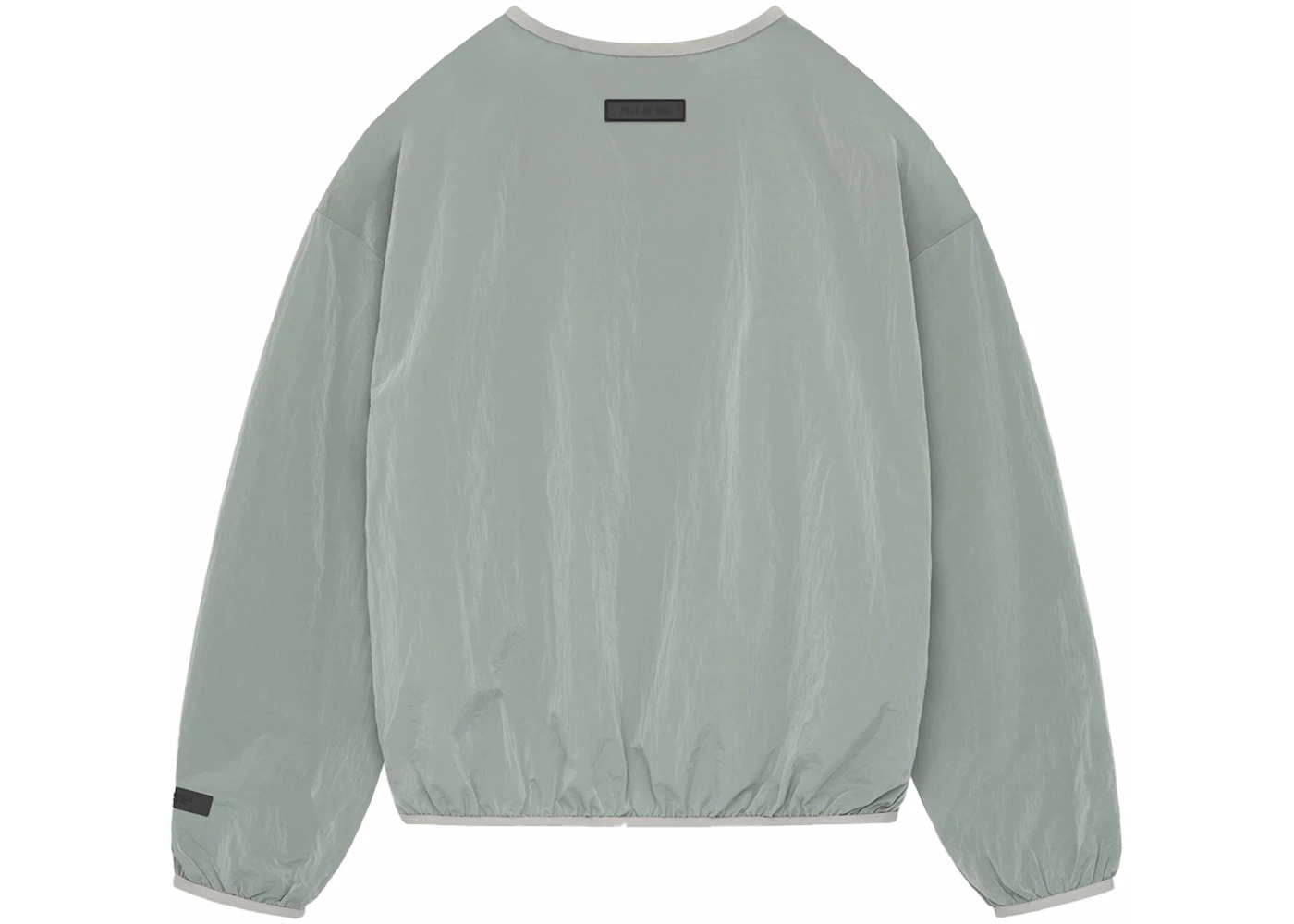 Fear of God Essentials Crinkle Nylon Pullover Crewneck Seal - 2