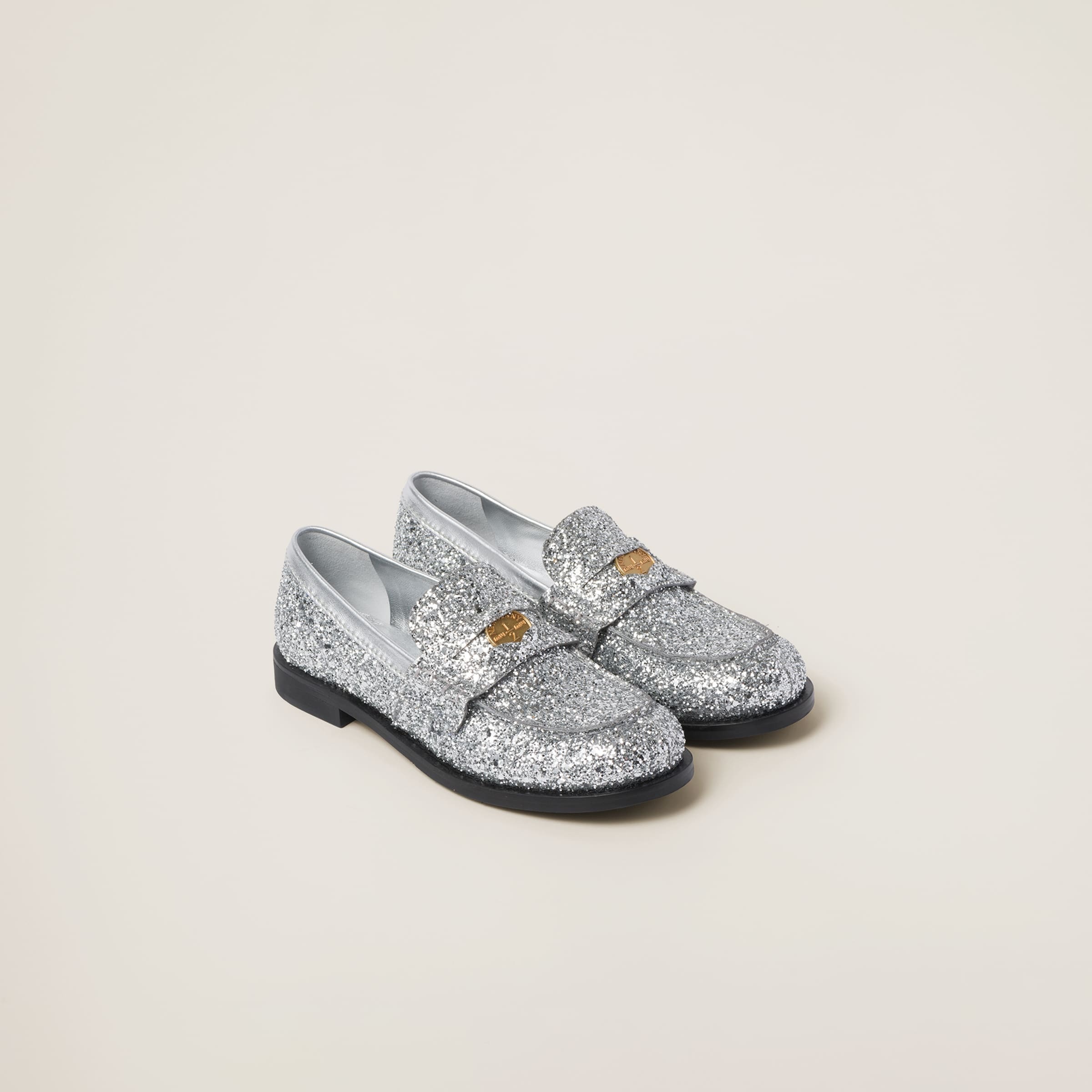 Glitter loafers - 1