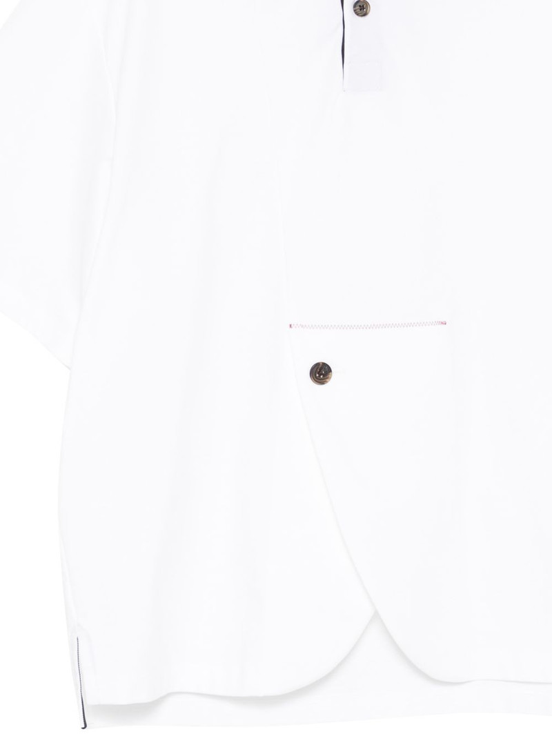 contrast-collar polo shirt 3