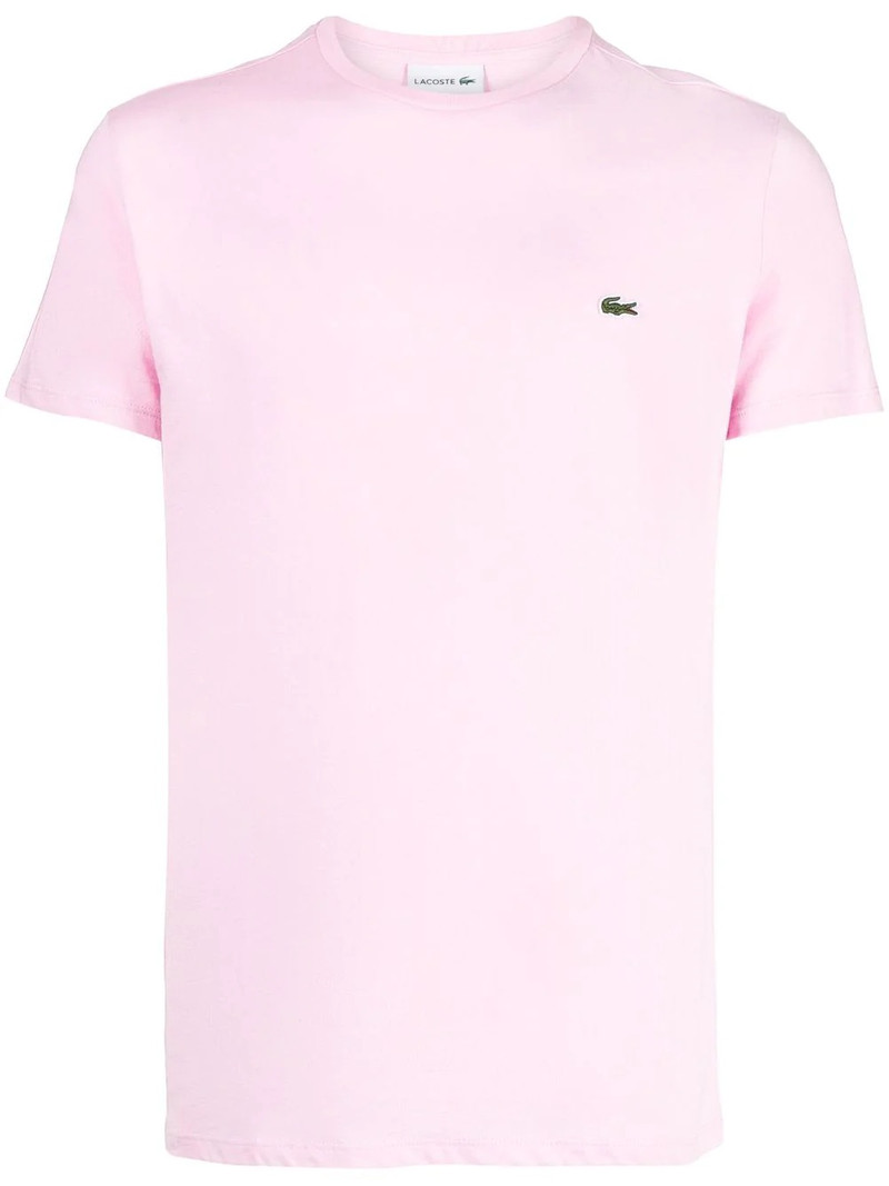 로고 잡아당기기 pima-cotton T 셔츠 1