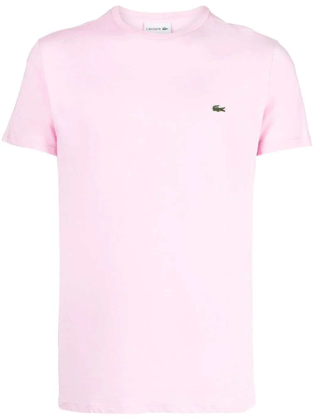 로고 잡아당기기 pima-cotton T 셔츠 - 1