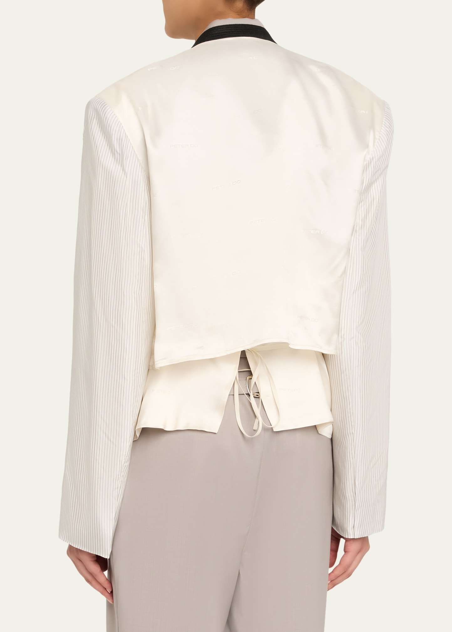 Mun Patchwork Blazer Jacket - 3