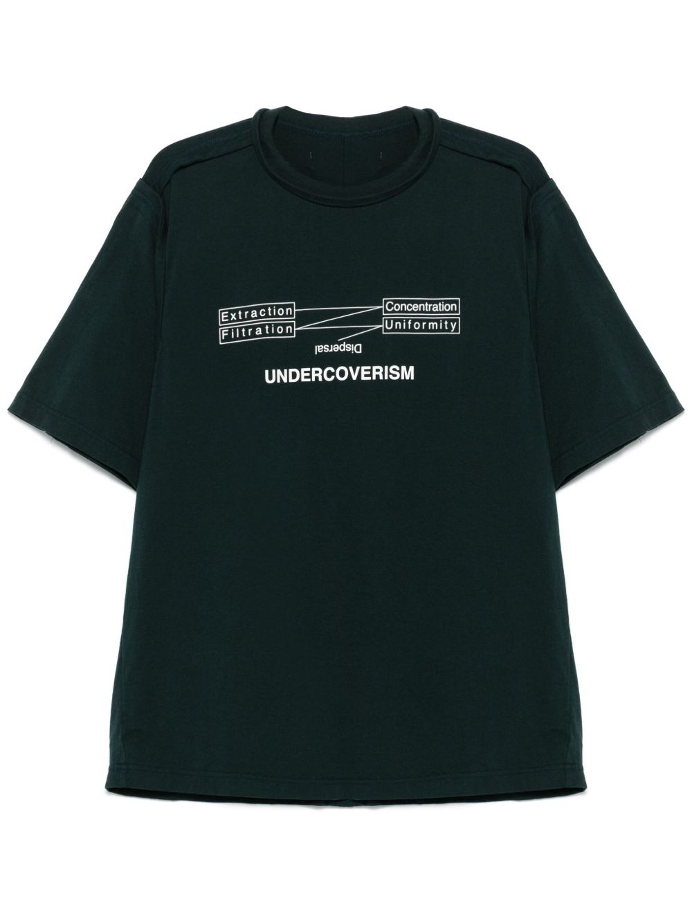 logo-print T-shirt - 1