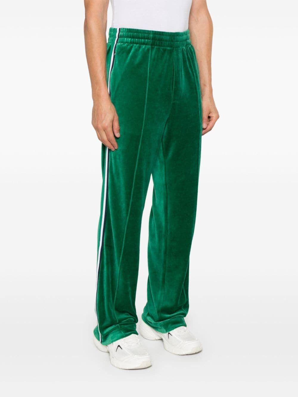 velour track pants - 3