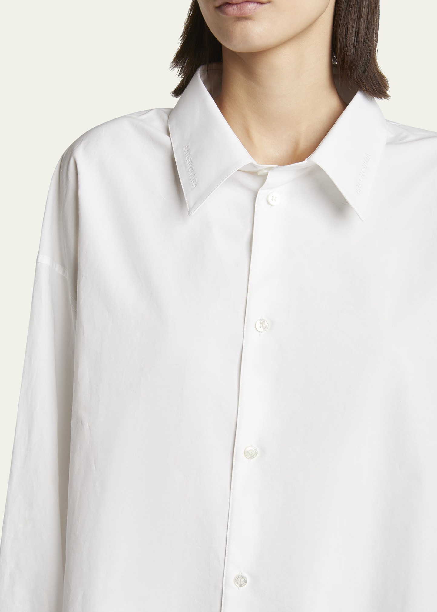 Swing Button Down Cotton Top - 5