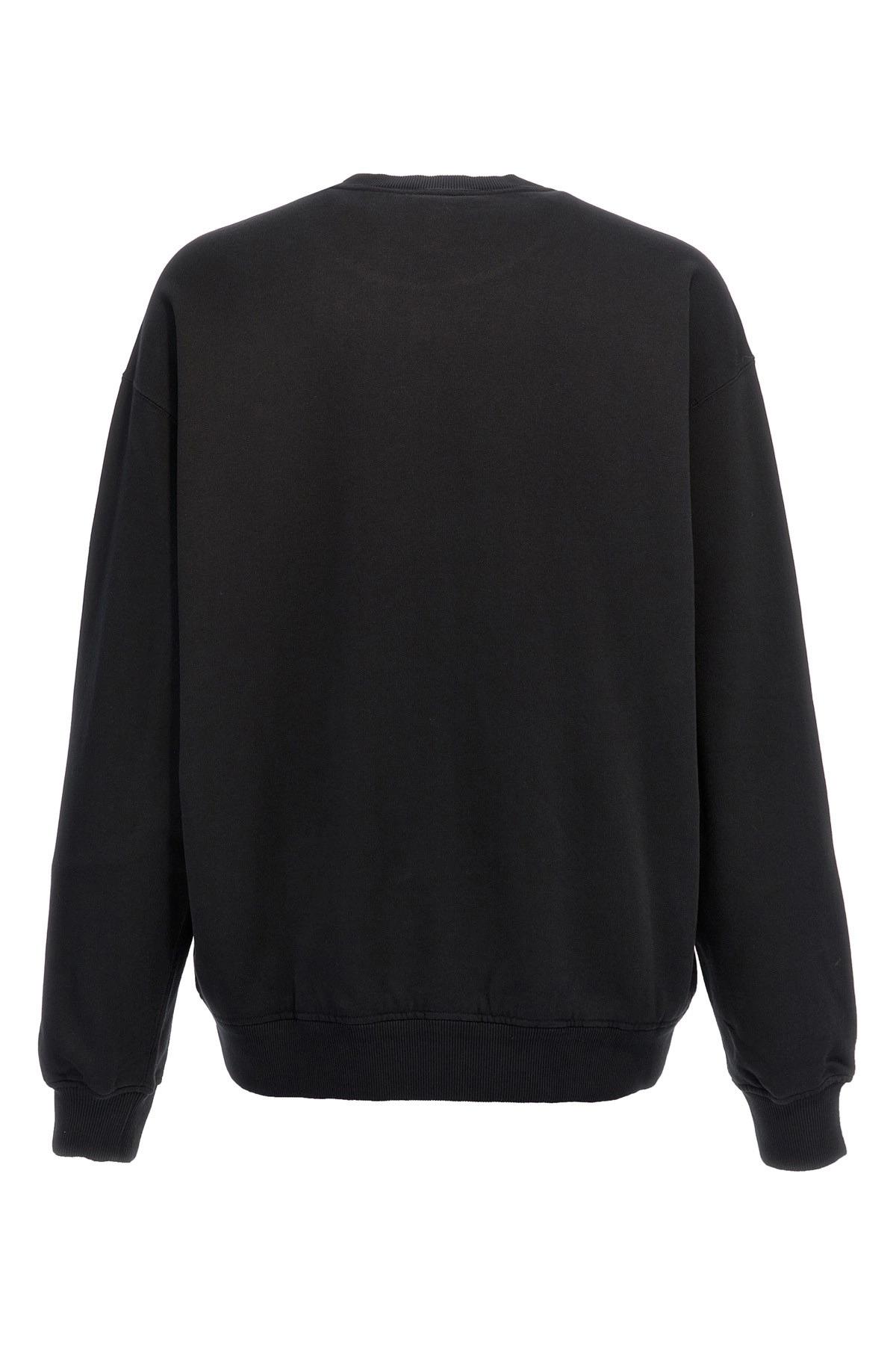 Flocked logo sweatshirt - 2