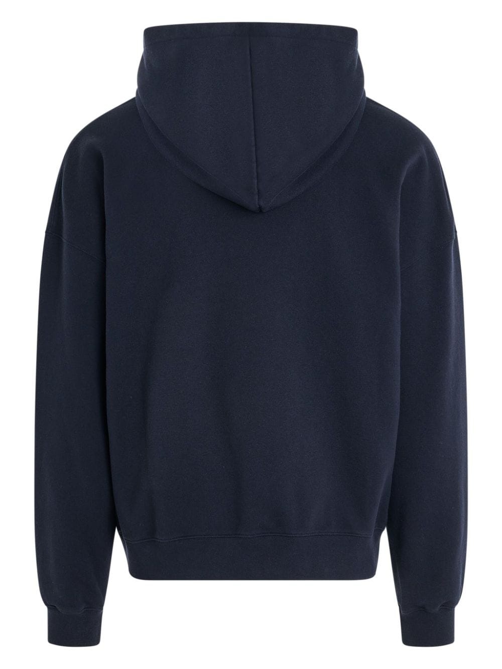 logo-embroidered hoodie - 2