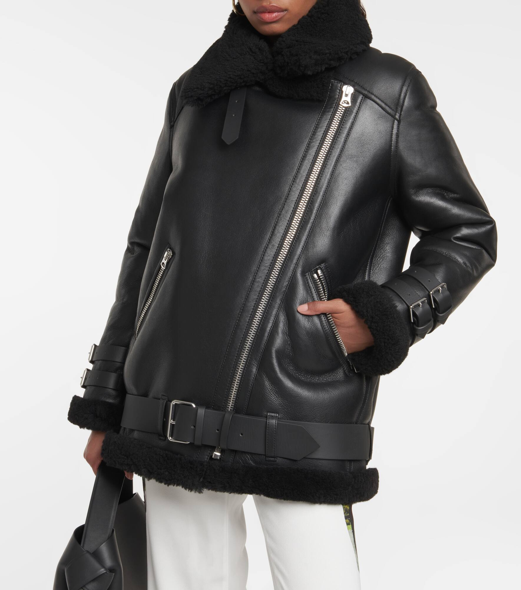 Velocite shearling jacket - 6