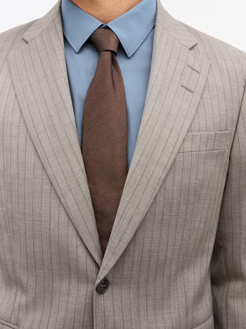 Ease Pinstriped Wool Jacket 5
