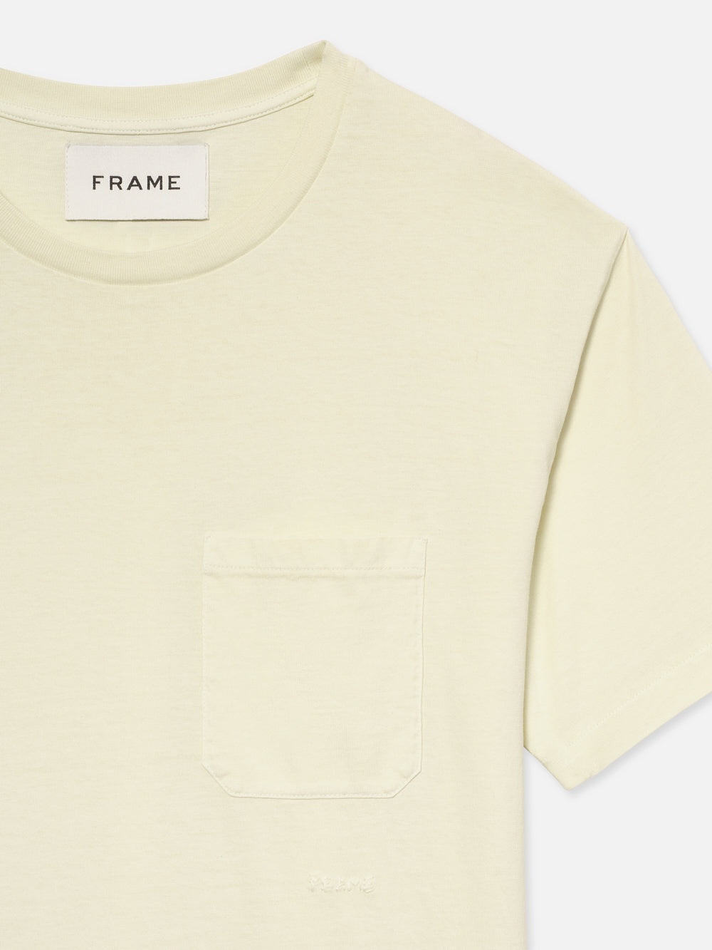 Vintage Tee in White Sand - 2