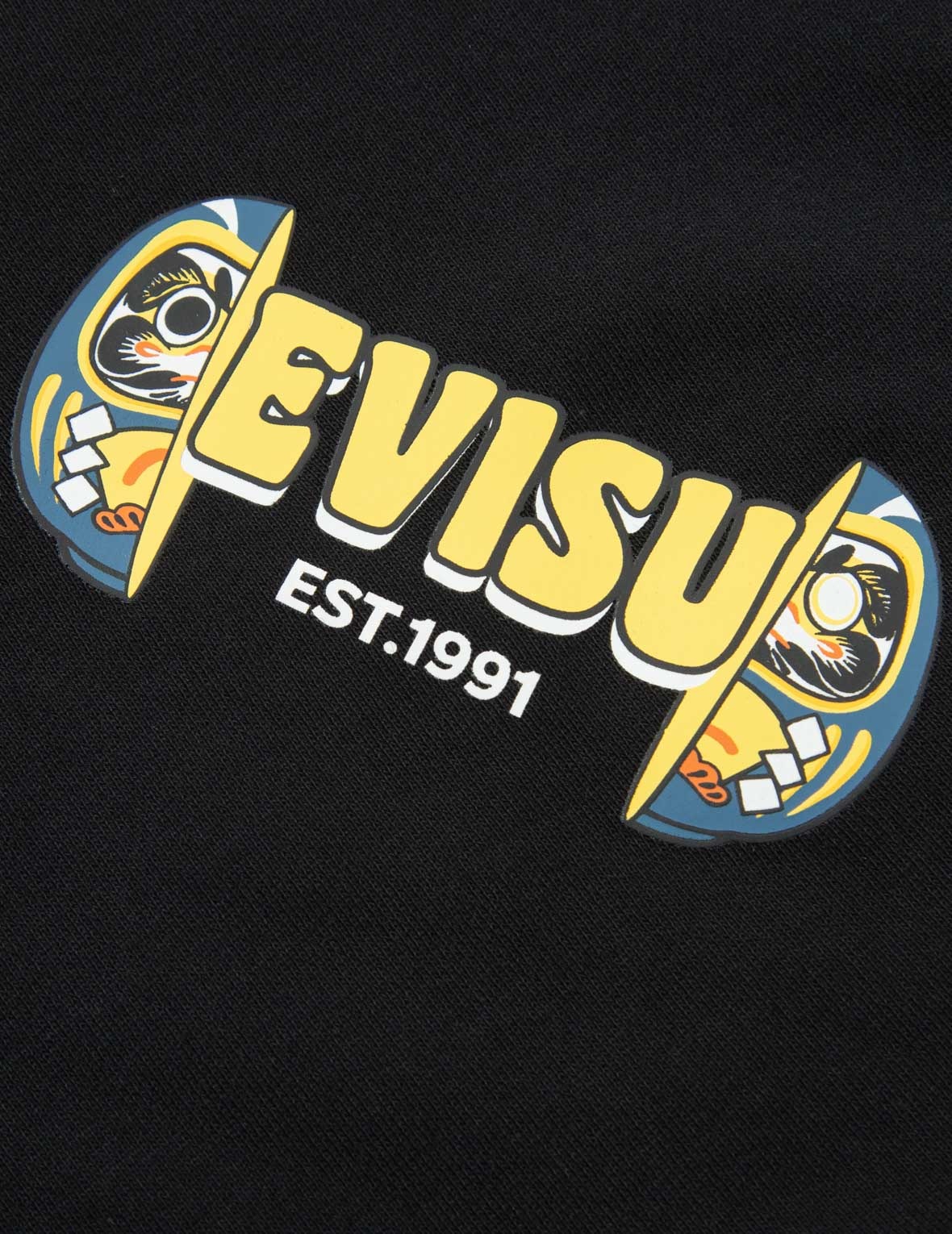 EVISU SQUAD SEAGULL PRINT HOODED SWEATSHIRT - 7
