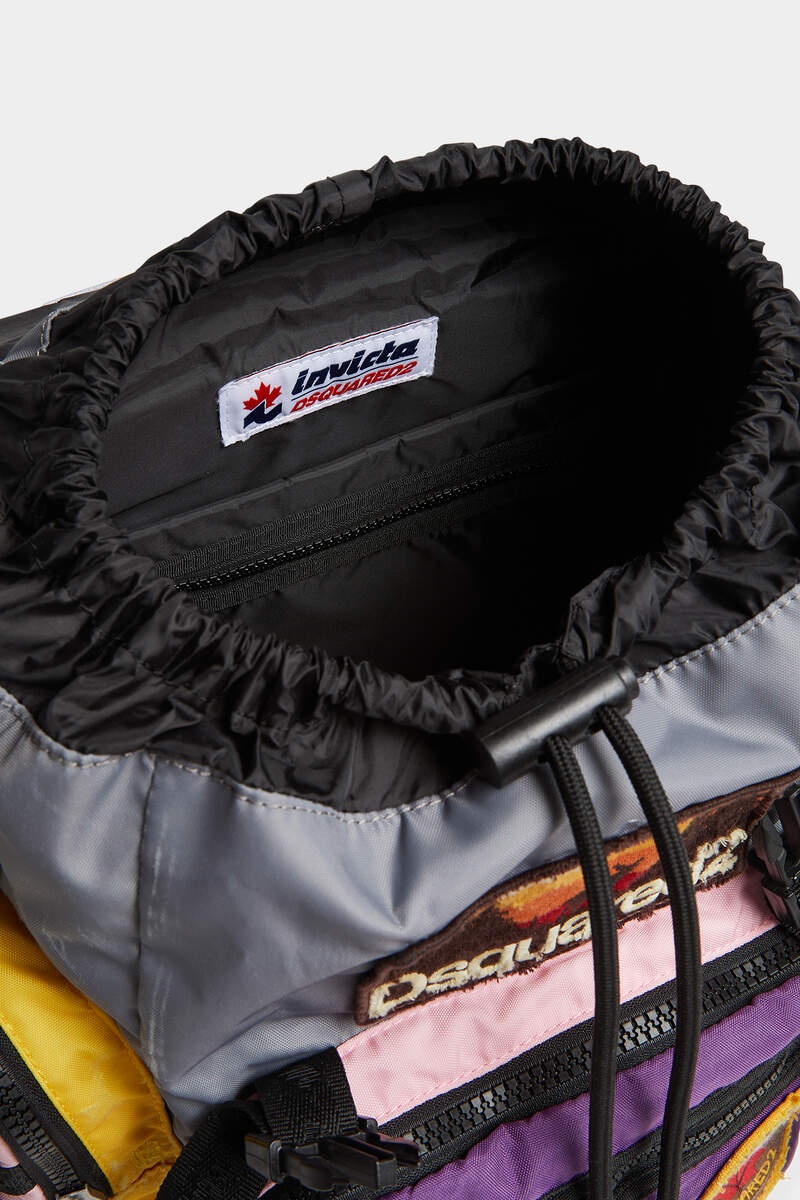 DSQUARED2 INVICTA COLOUR-BLOCK BACKPACK | REVERSIBLE