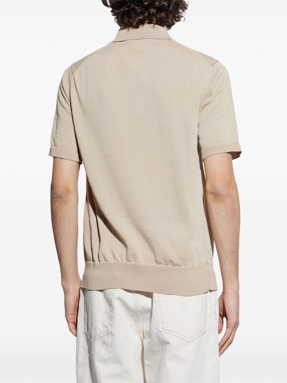 short-sleeved polo shirt - 4