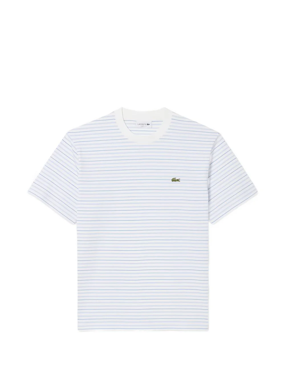 striped round-neck T-shirt - 1