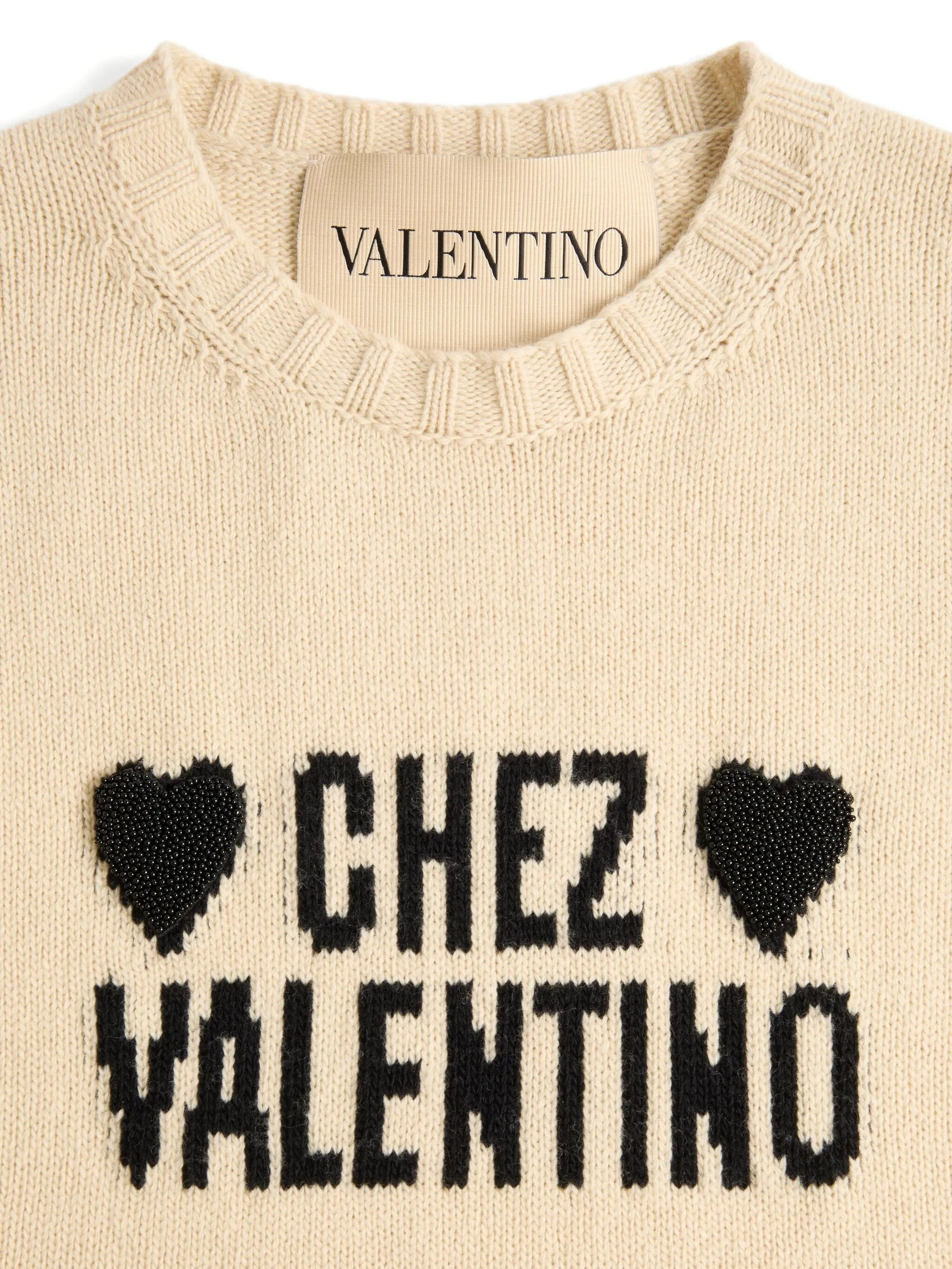 heart-embellished sweater - 7