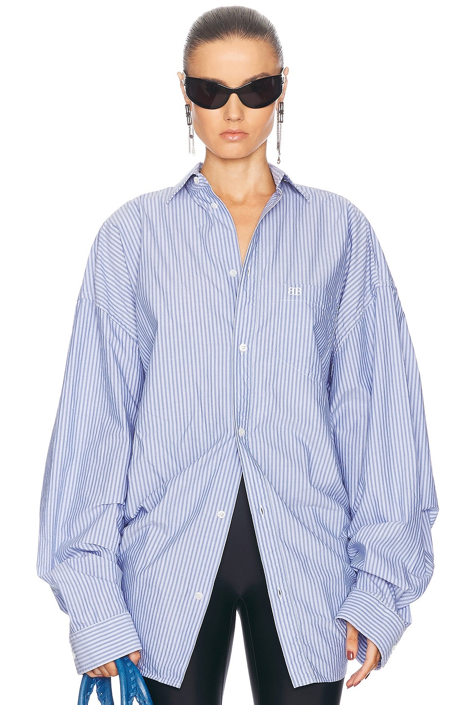 Long Sleeve Knotted Shirt - 1