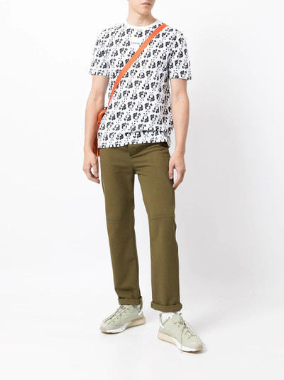 RAEBURN panda-print T-shirt outlook