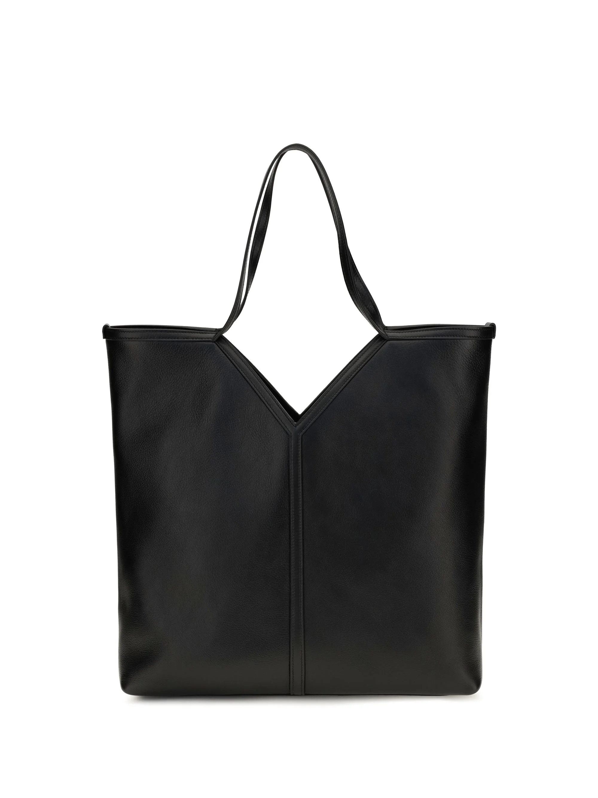 Saint Laurent Men Large Y Leather Tote Bag - 1