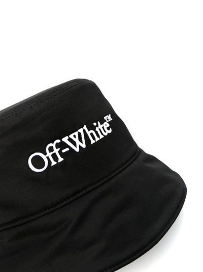 Off-White Bookish logo-embroidered hat outlook