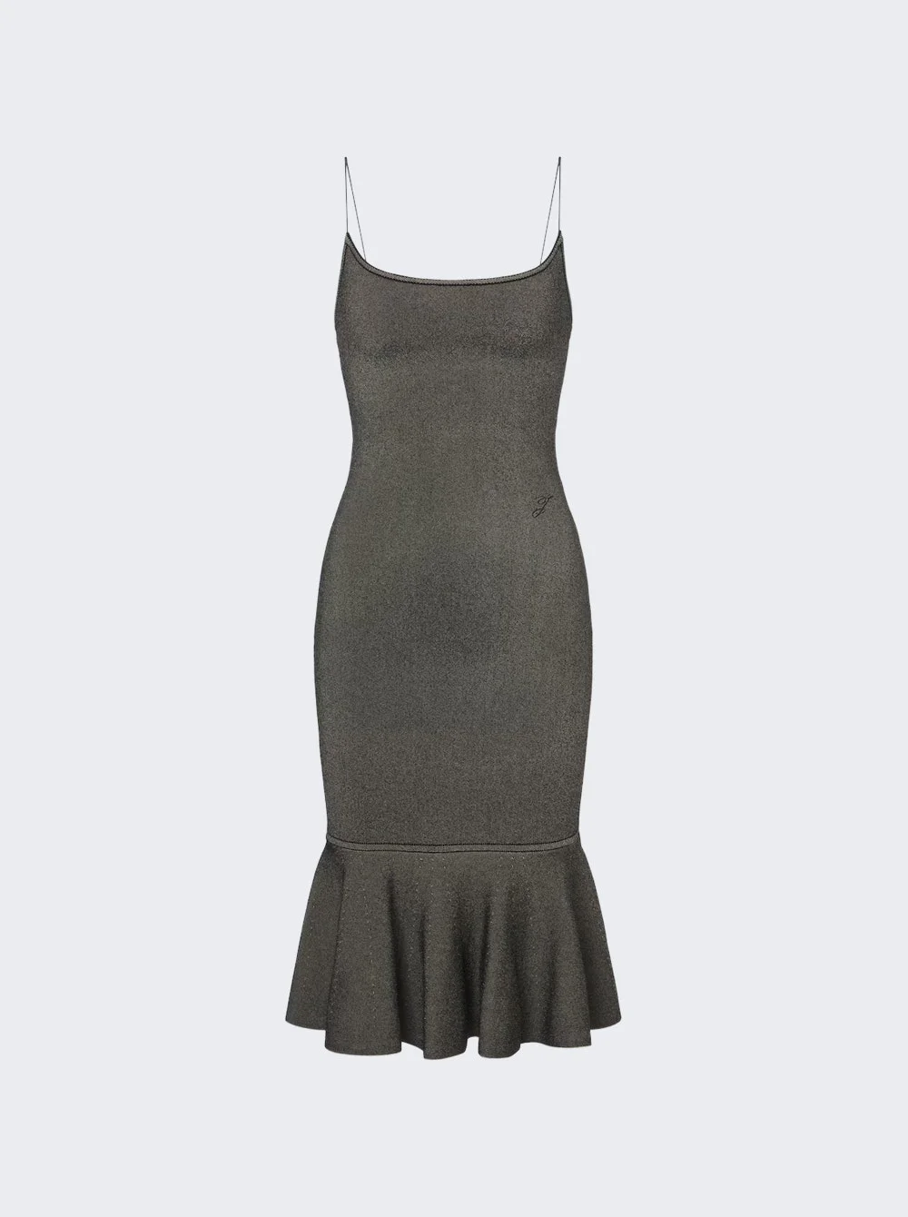 The Pina Knit Dress Dark Beige - 1