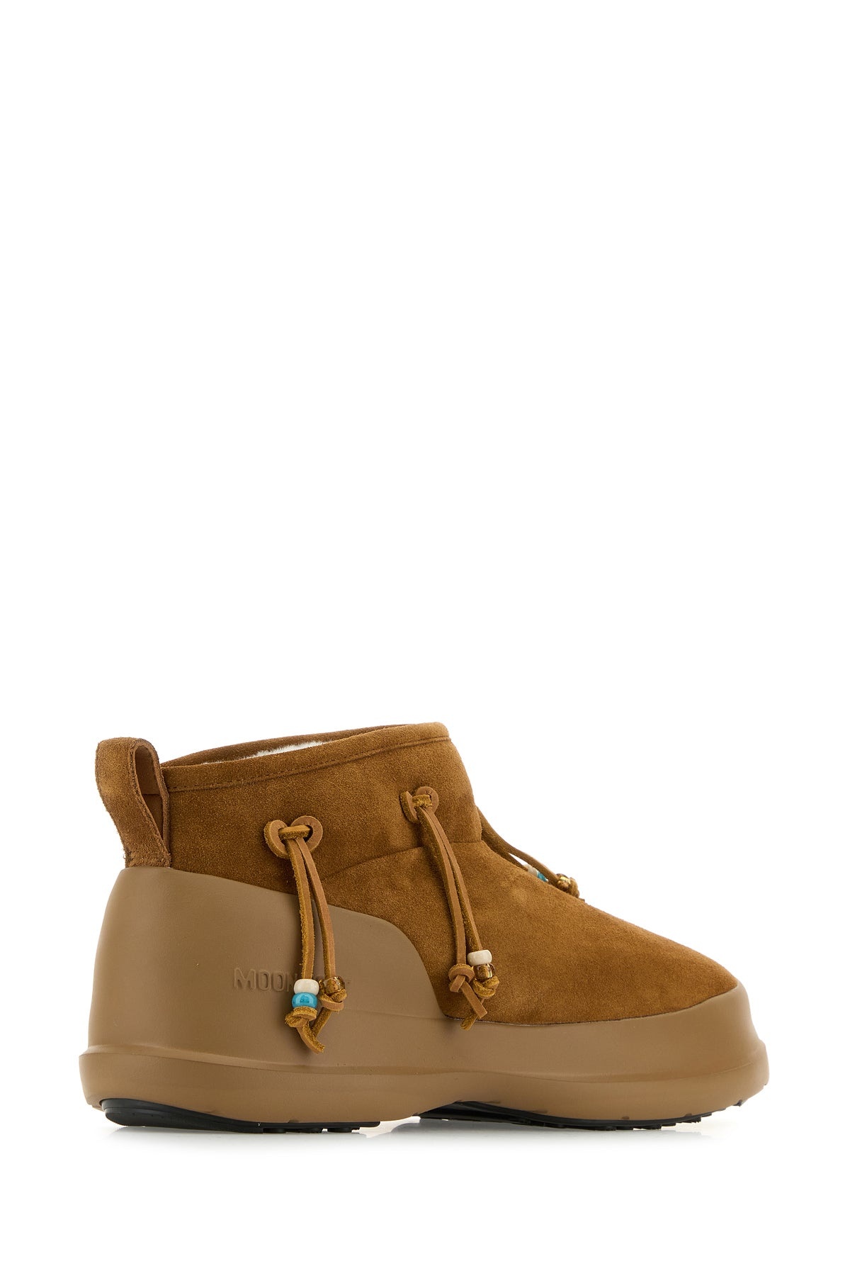 Caramel suede Luna Low ankle boots - 3