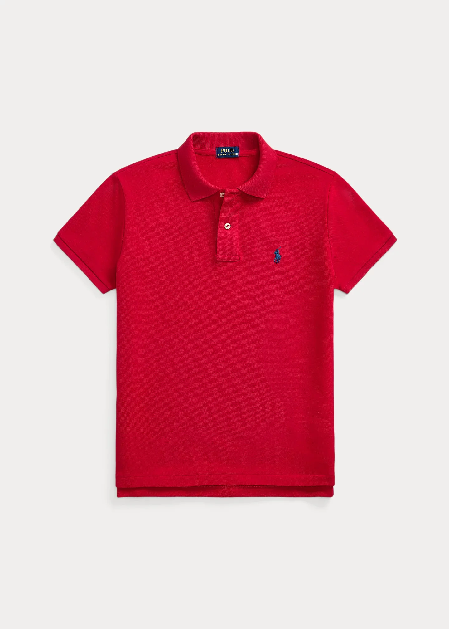 The Iconic Classic Fit Mesh Polo Shirt - 1