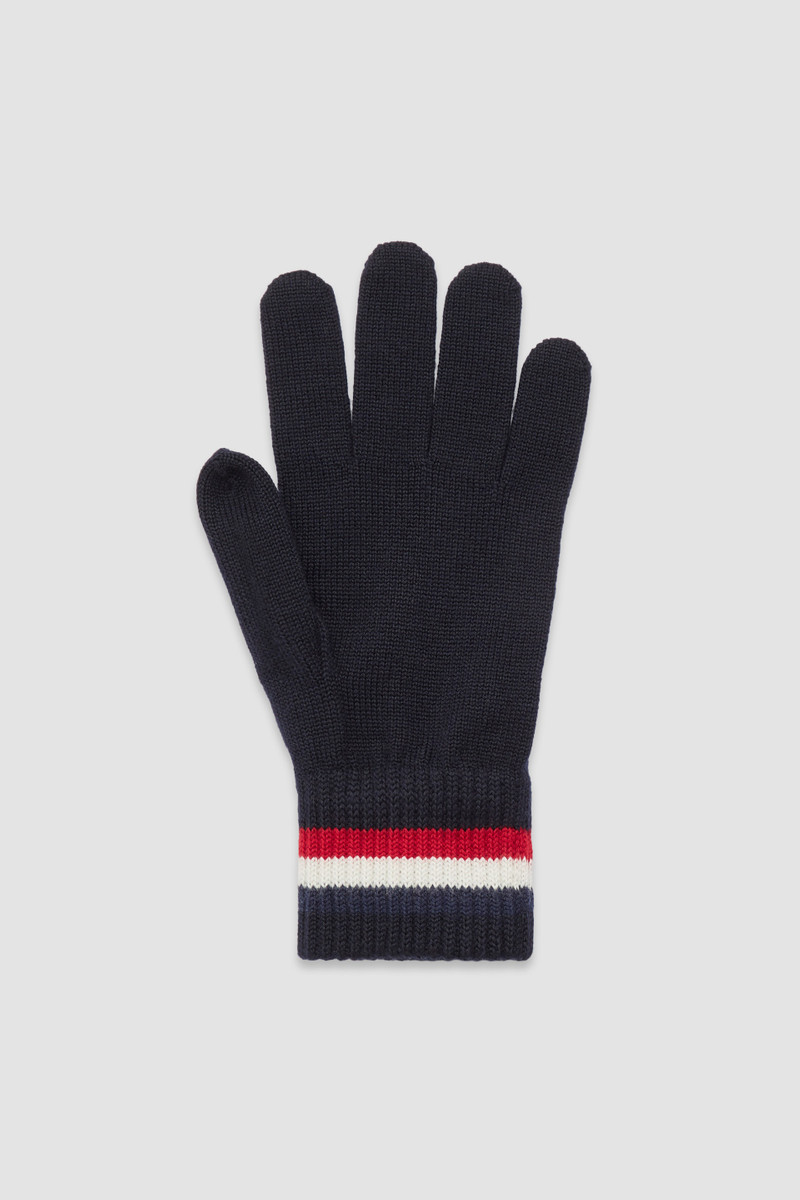 Tricolor Wool Gloves 4