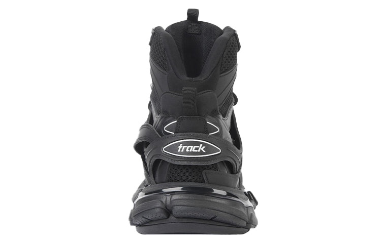 (WMNS) Balenciaga Track High-Top Daddy Shoes Black 654866W3CP31000 - 5