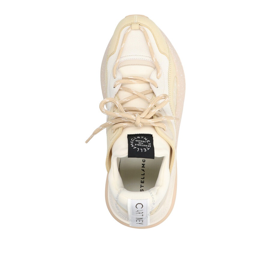 Stella McCartney Ladies White Eclypse Low-Top Sneakers - 3