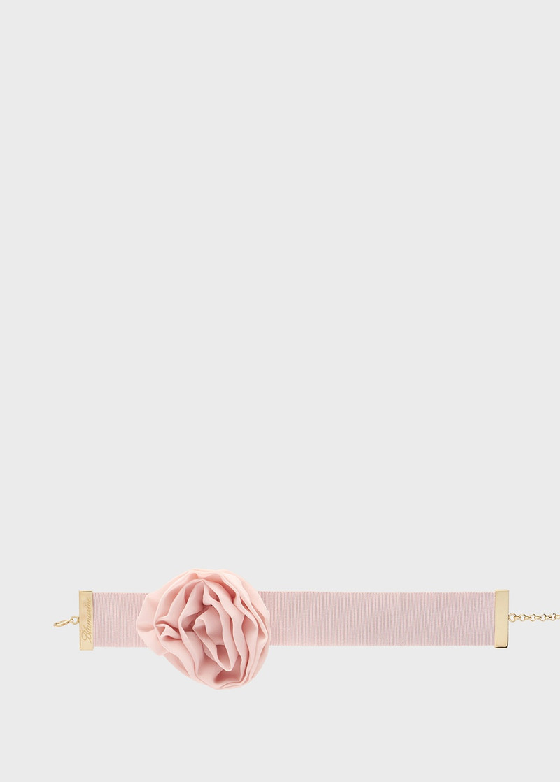Blumarine CHOKER WITH SATIN ROSE outlook