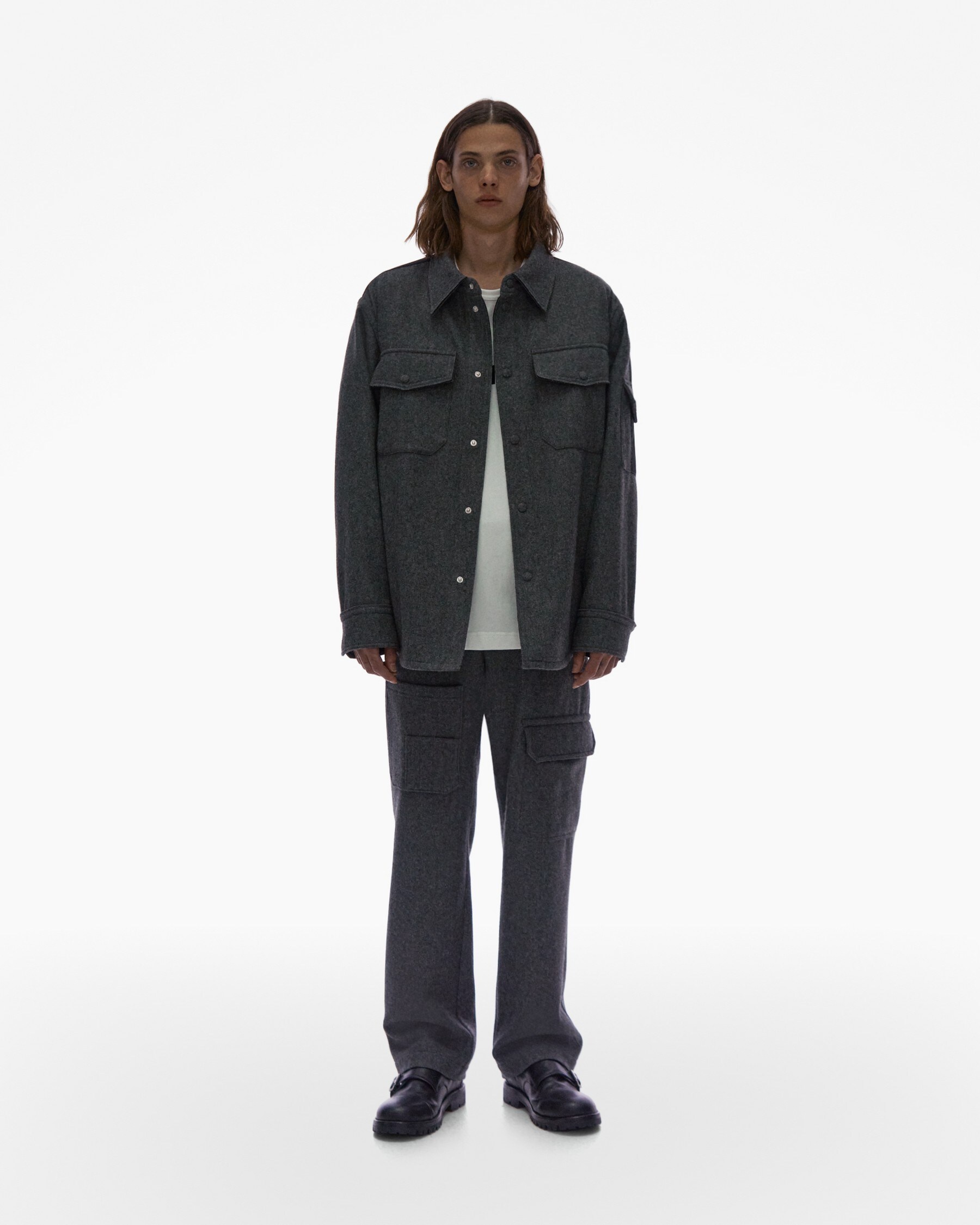 FLANNEL SHIRT JACKET - 2