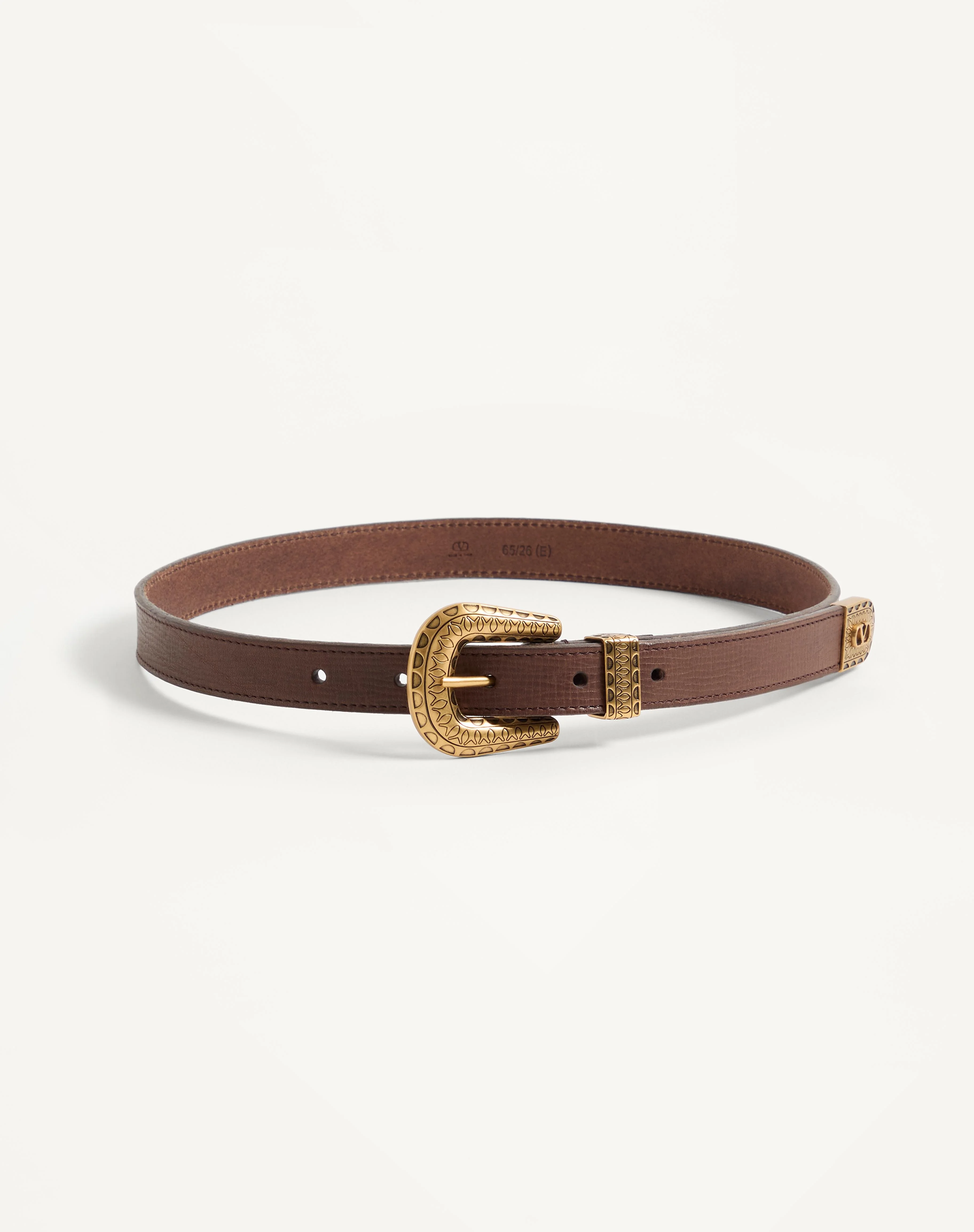 VLOGO SIGNATURE CALFSKIN BELT 20 MM - 1