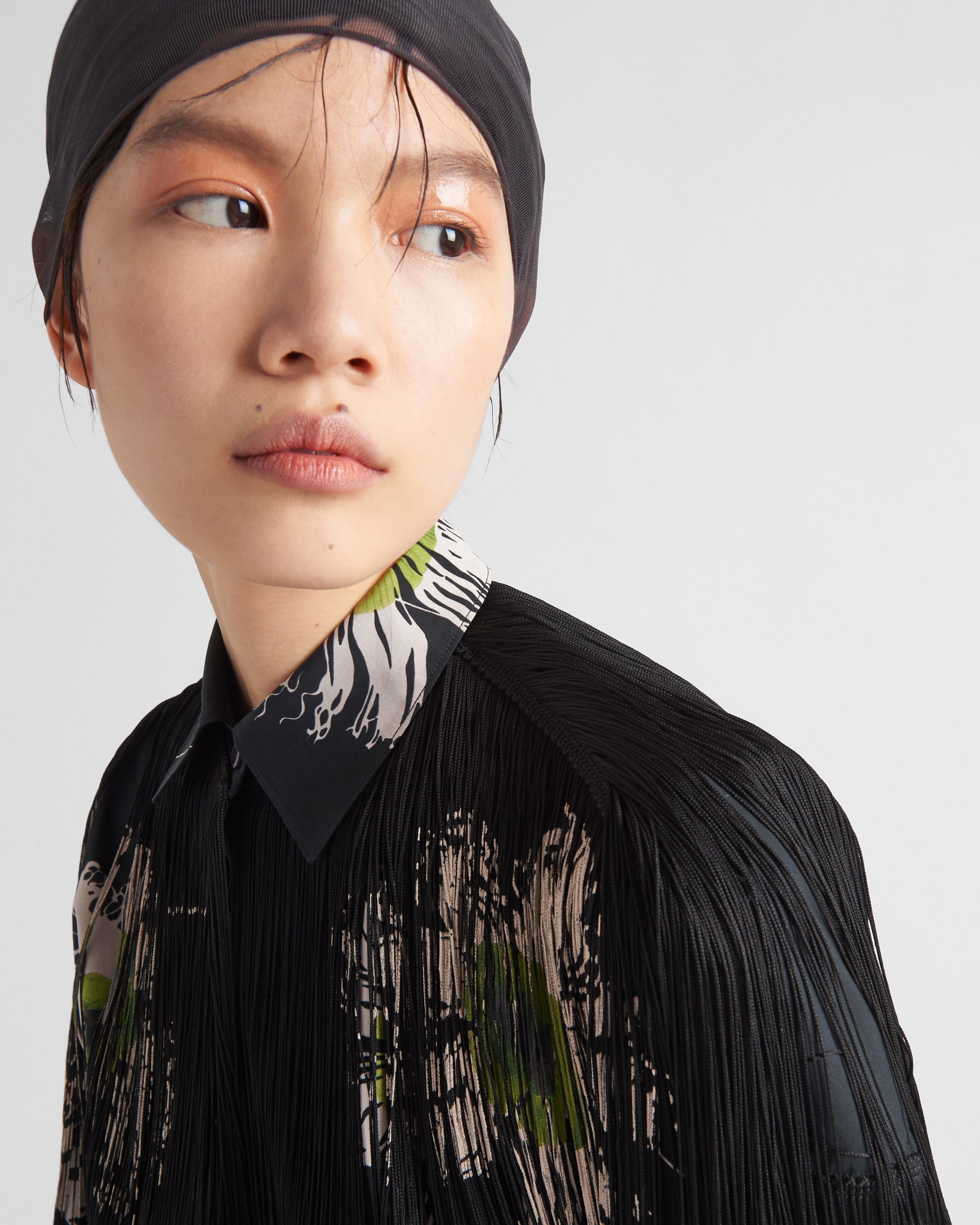 Printed poplin shirt - 3