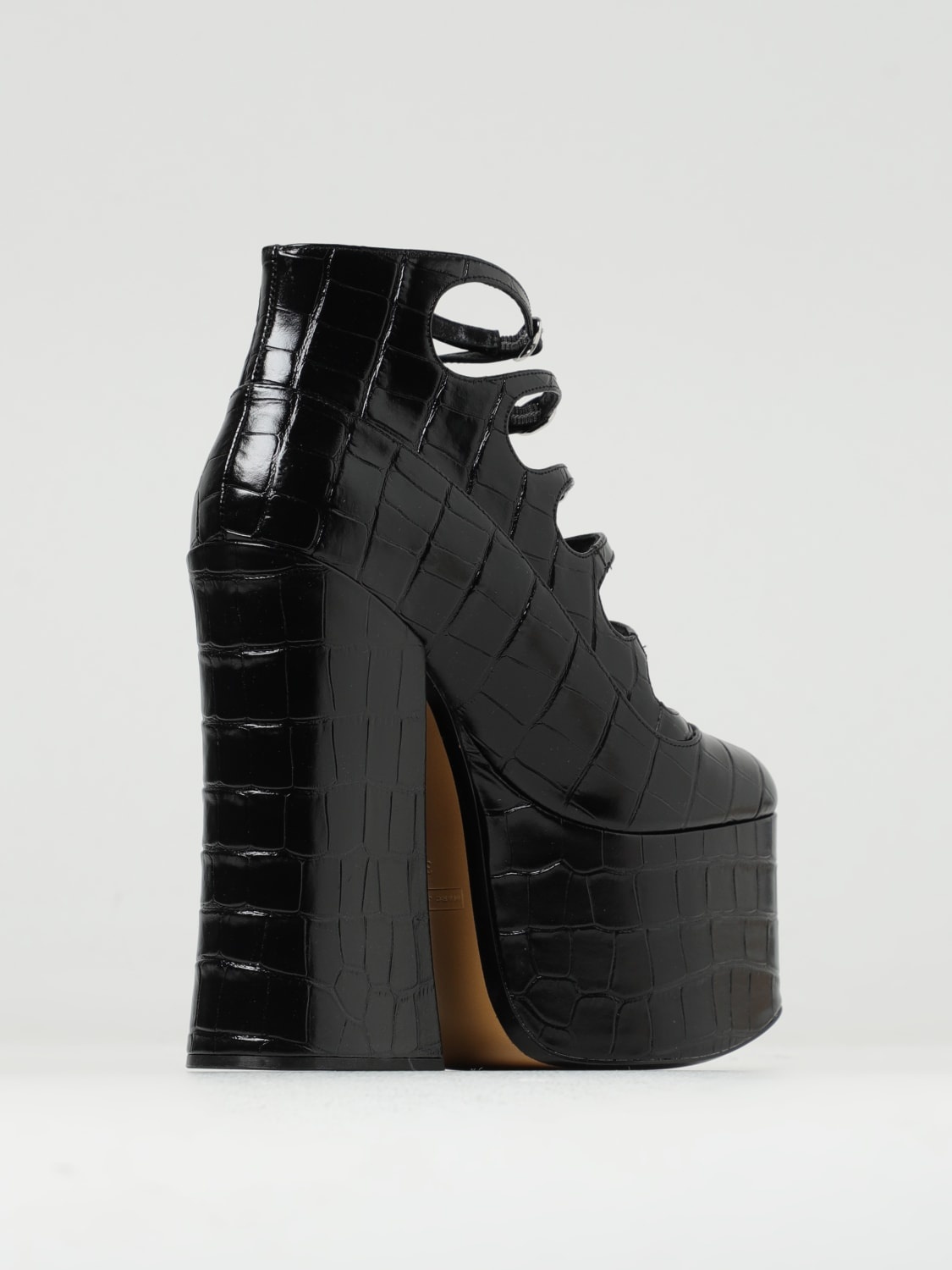 Marc Jacobs The Croc Pumps Embossed Kiki in croco print leather - 3