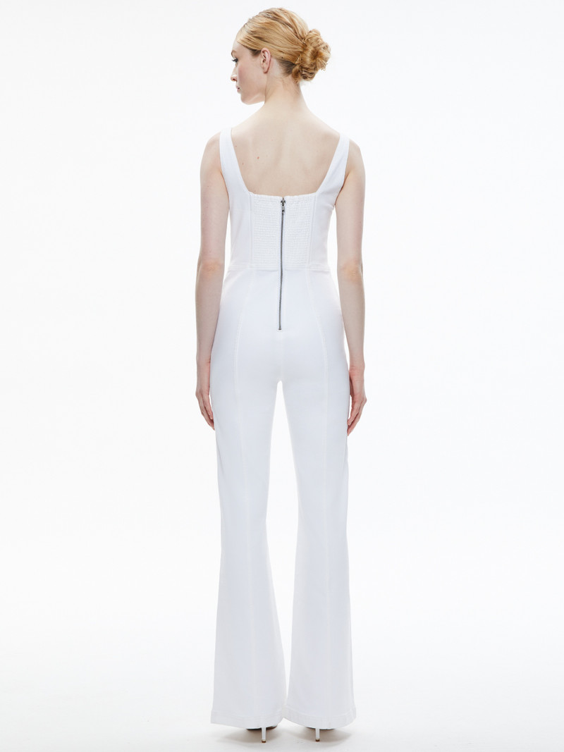 CHELS DENIM CORSET SLEEVELESS JUMPSUIT 3