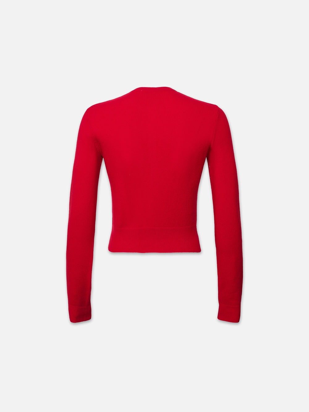 Lunar New Year Cashmere Cardi in Red - 3