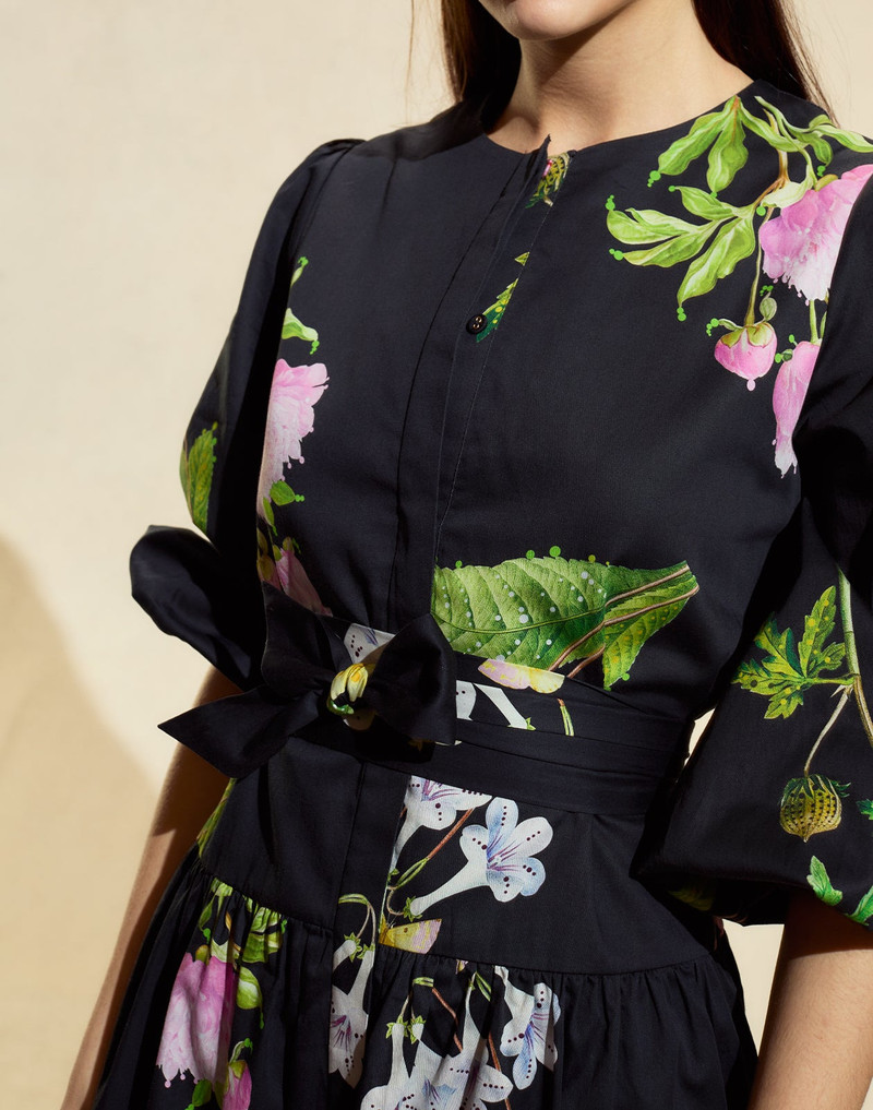 Evermore Cotton Sateen Shirt Dress 6