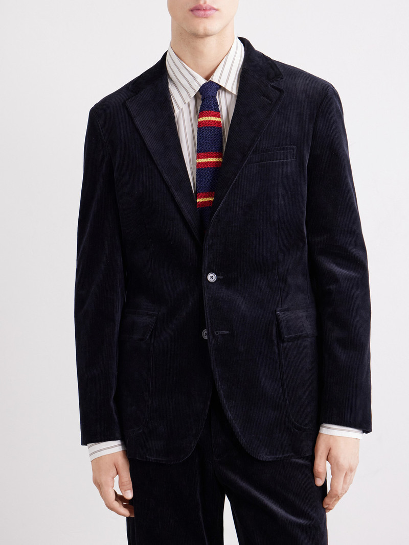 Cotton-Blend Corduroy Suit Jacket 3