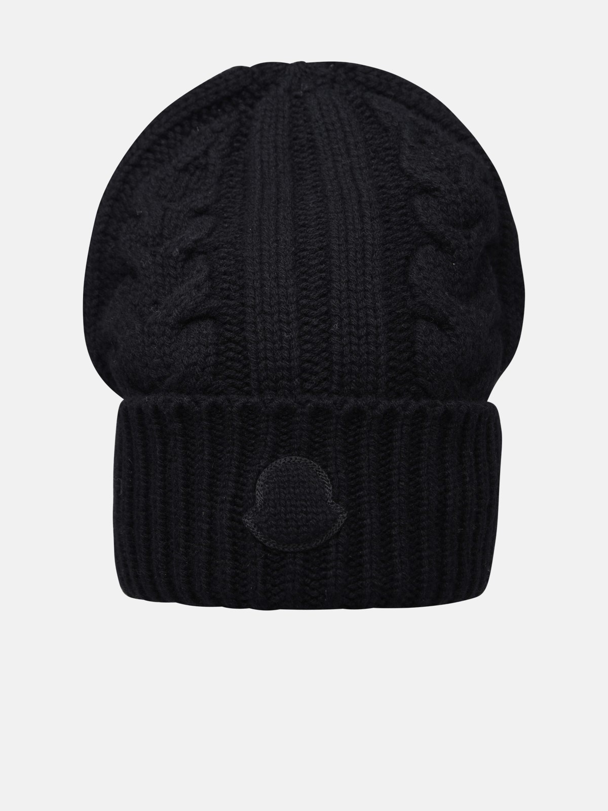 BLACK CASHMERE CAP - 1