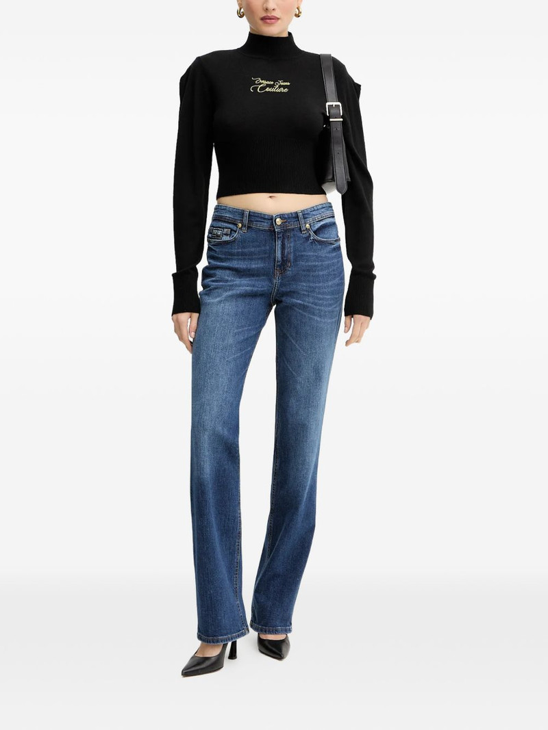 VERSACE JEANS COUTURE logo-patch belt-loop jeans outlook