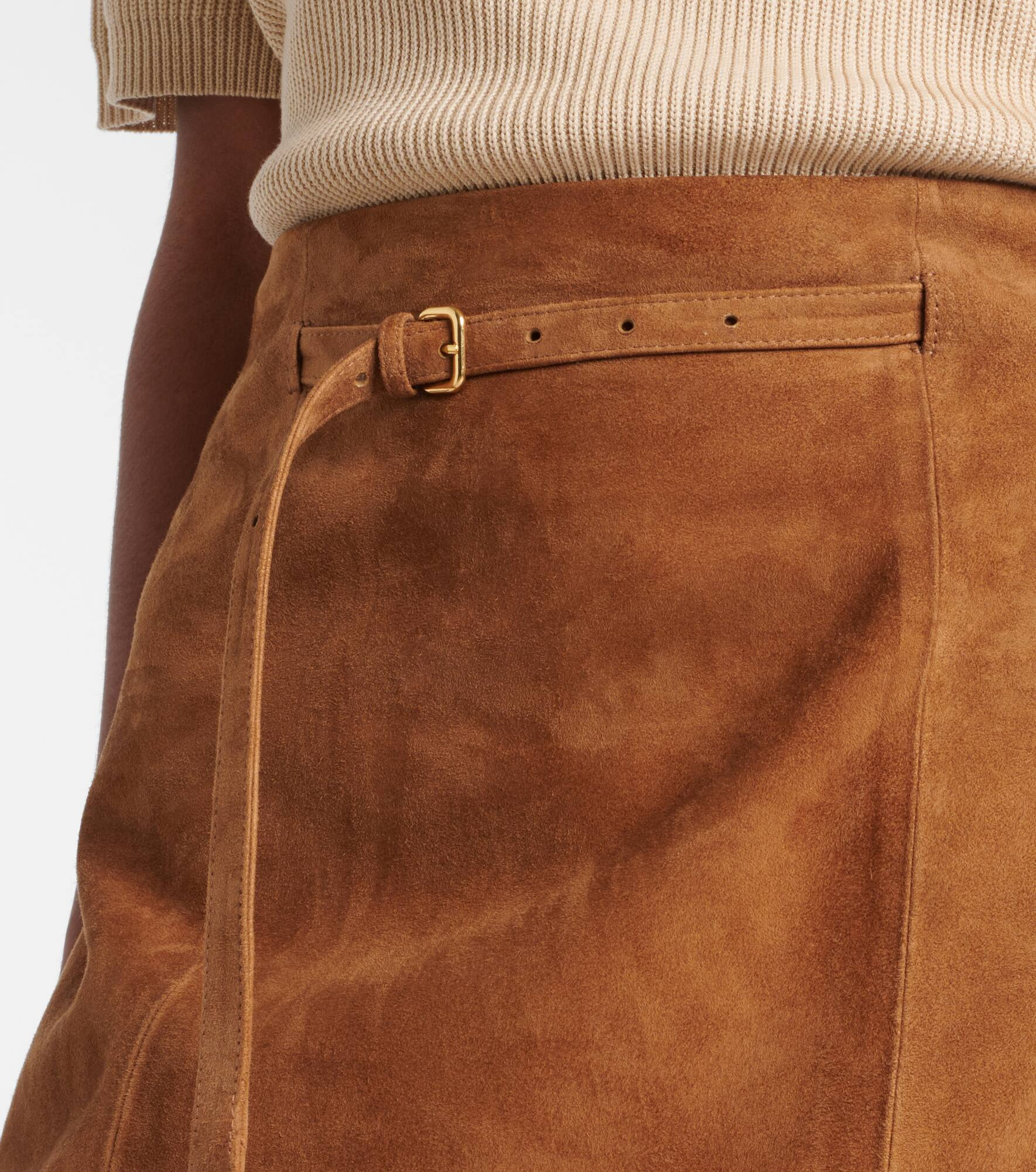 Suede miniskirt - 5
