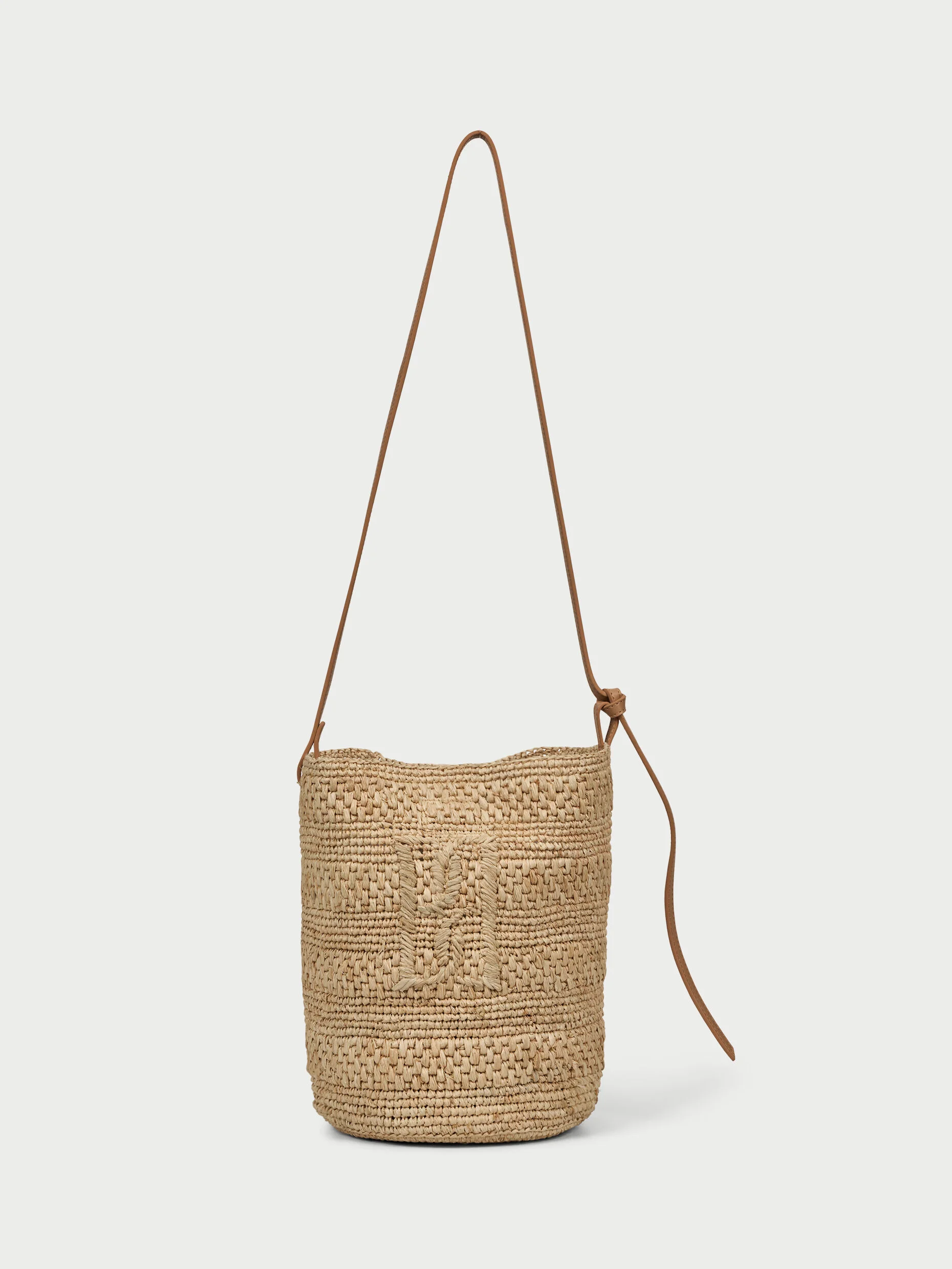 Mirabellee straw bucket bag - 1