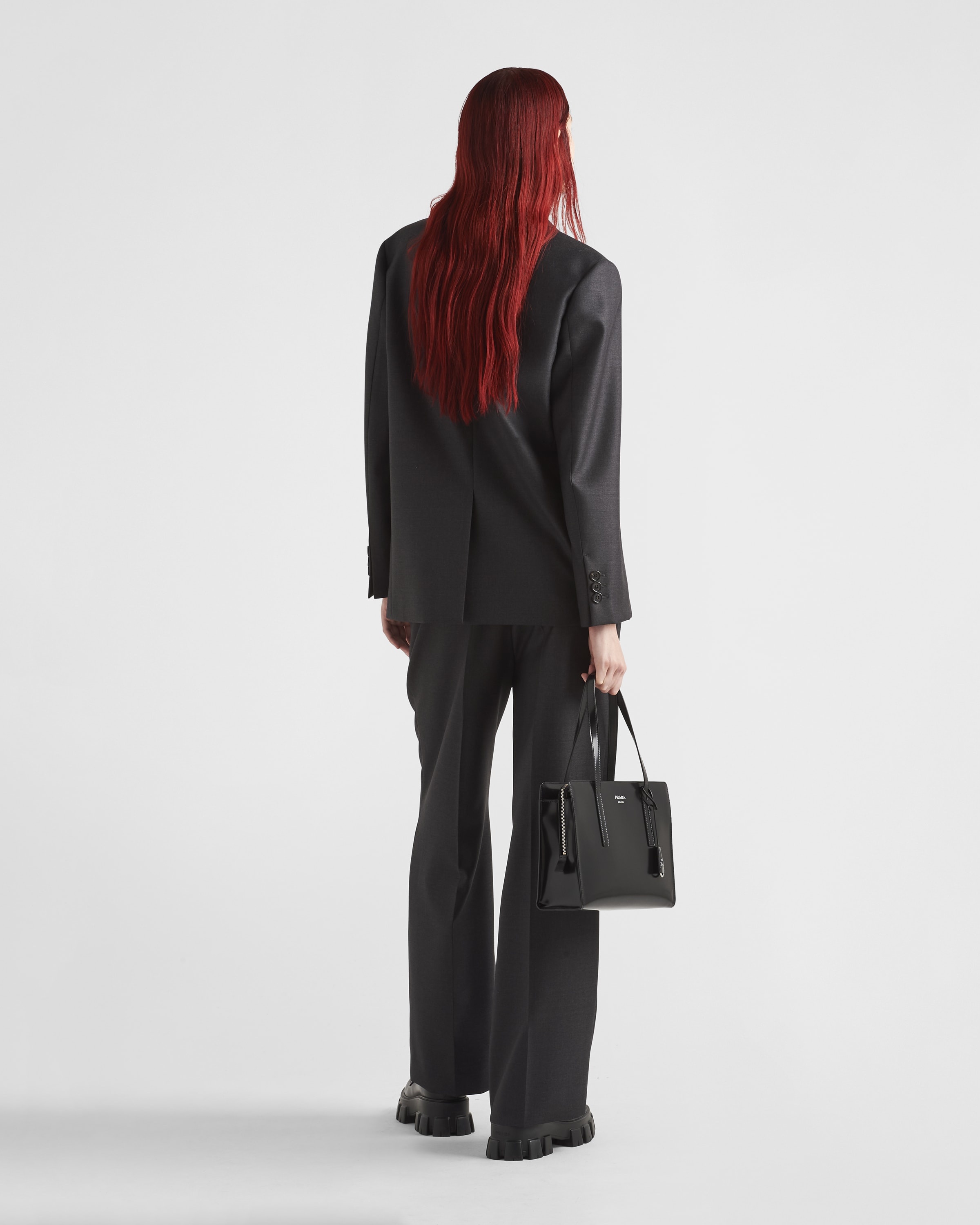 Silk gabardine pants - 5