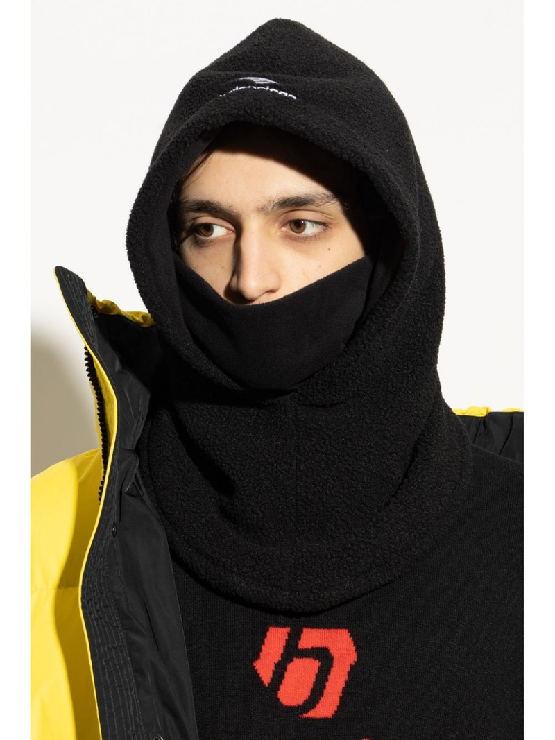 BALENCIAGA fleece balaclava outlook