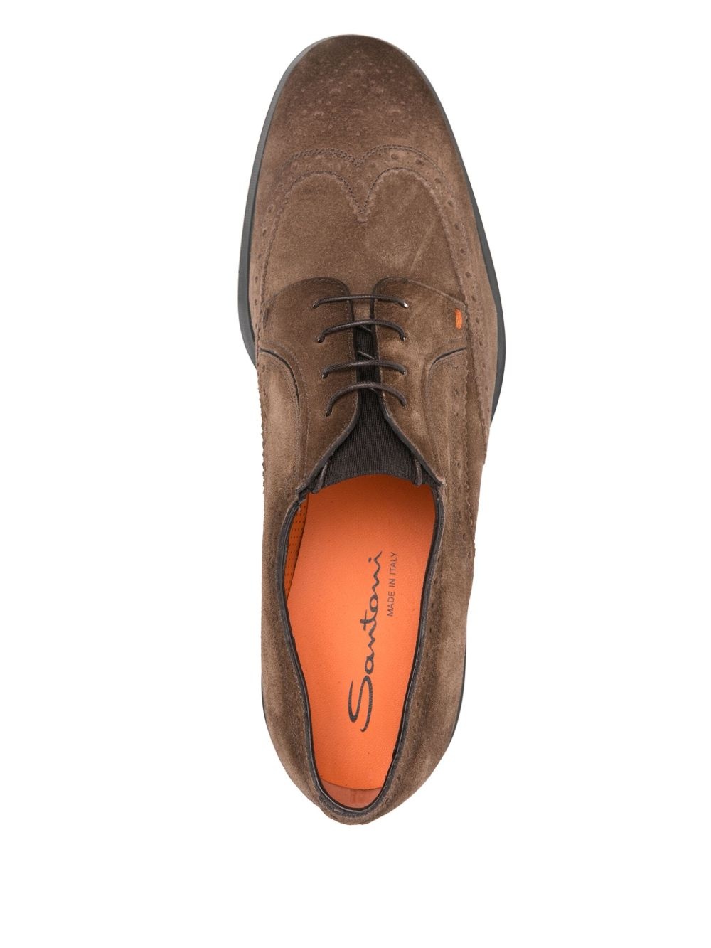 leather derby shoes - 4