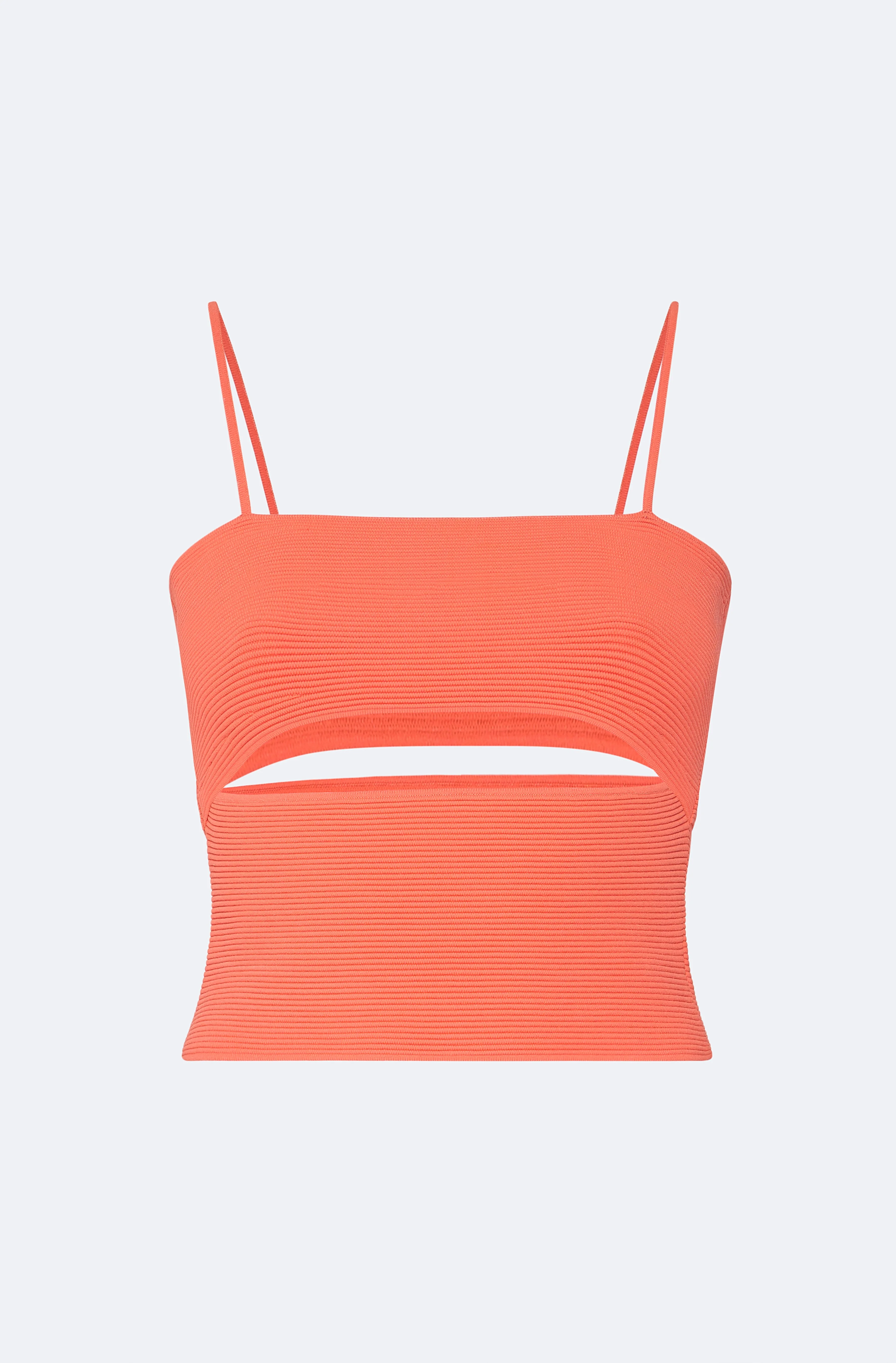 Matte Viscose Slit Tank - 1