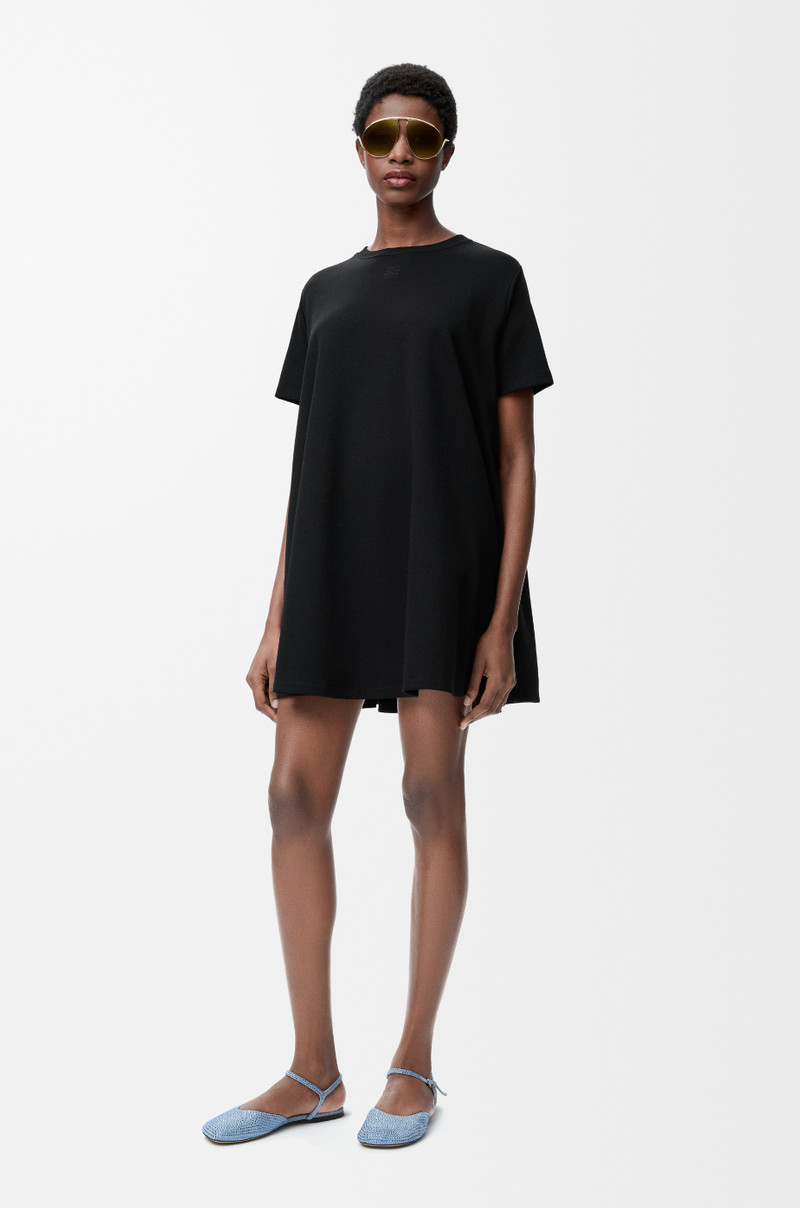 Loewe Trapeze dress in cotton blend outlook