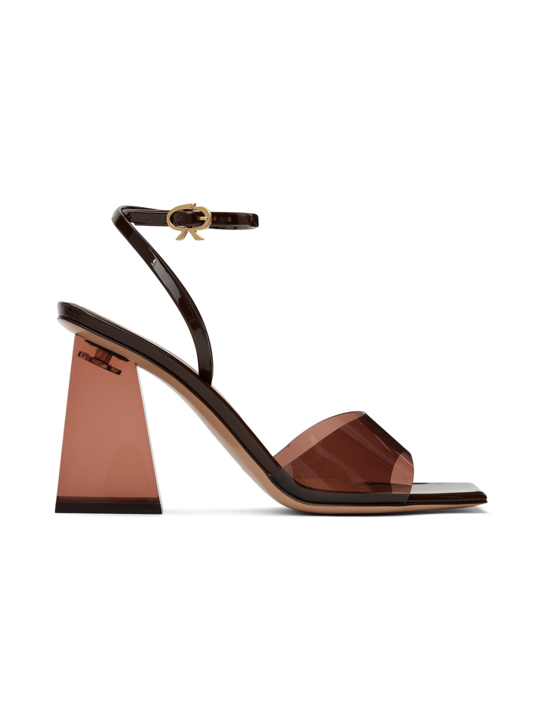 Brown Cosmic 85 Heeled Sandals - 1