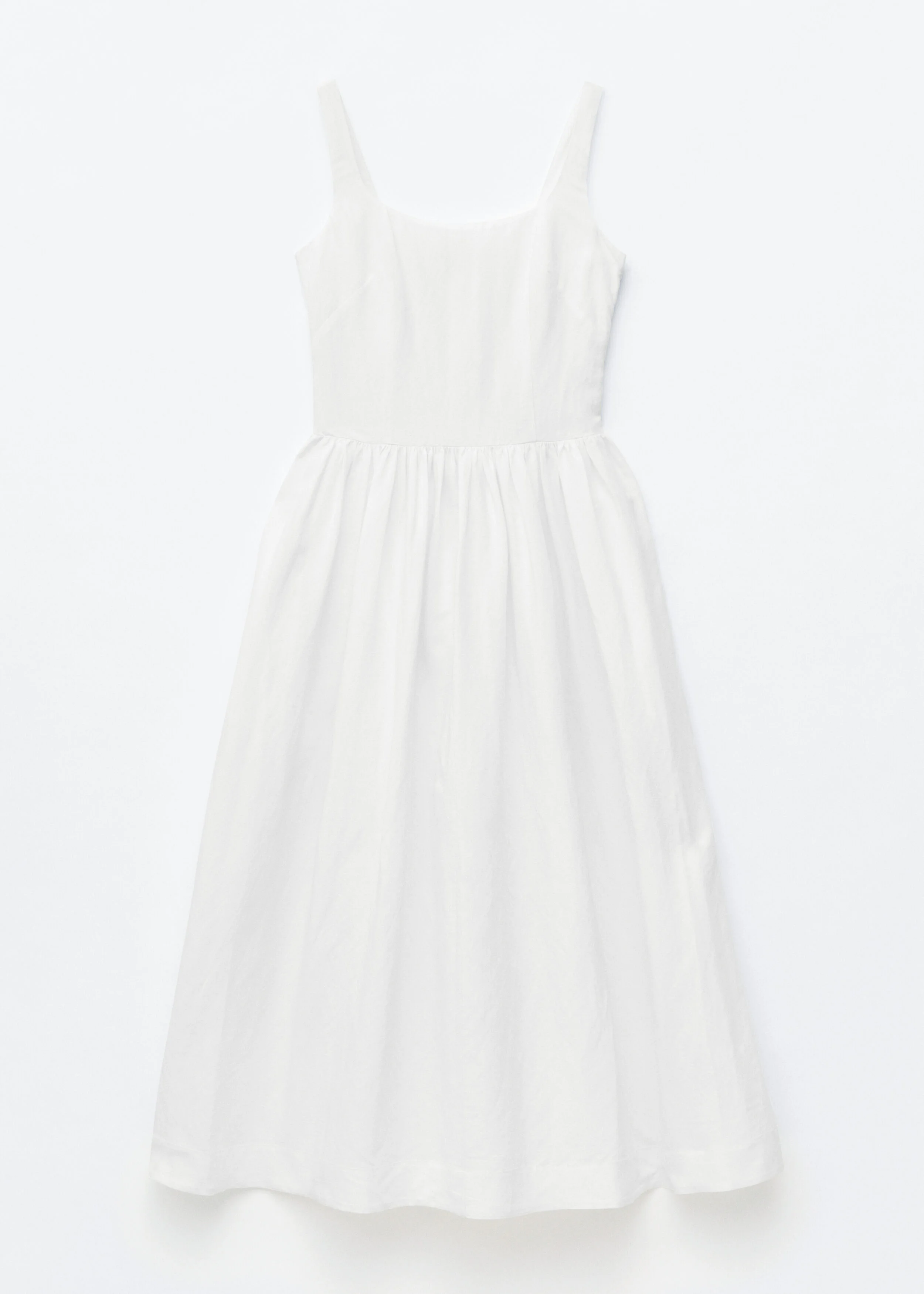 Fit-and-Flare Midi Dress - 1